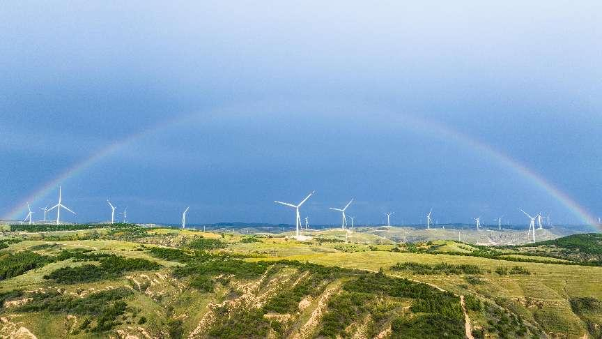 新能源風(fēng)光項目。受訪者供圖