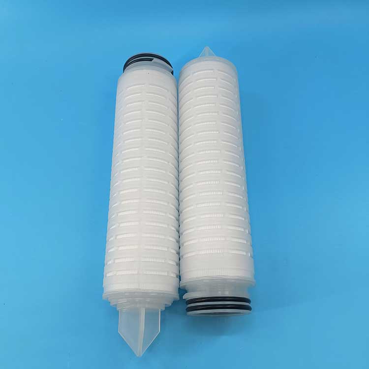 華豫供應(yīng)水過濾ZDL40英寸1.5微米折疊膜濾芯
